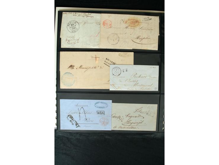 1850/1987, postfrische, ungebrauchte und gestempelte Sammlung mit gutebn Ausgaben, Porto, Dienst, Ämtern, Zusammendrucken und