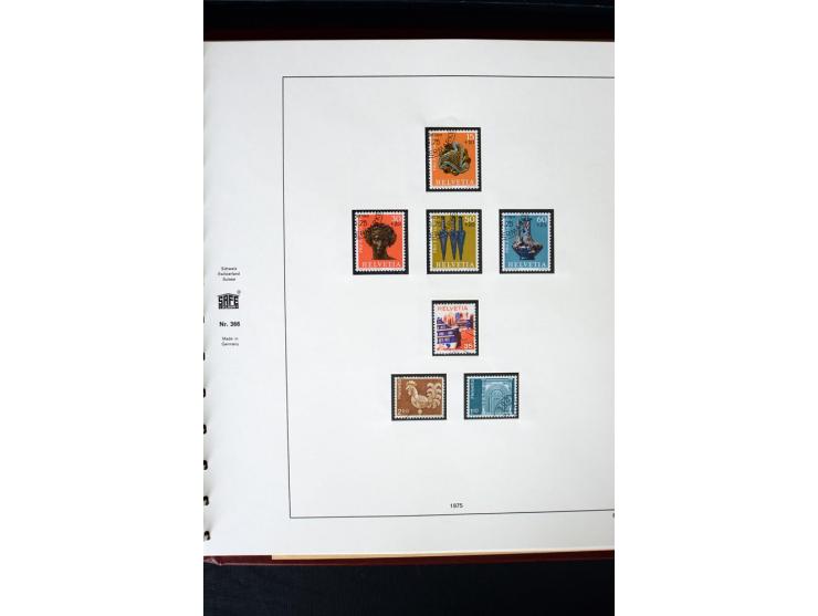 1850/1987, postfrische, ungebrauchte und gestempelte Sammlung mit gutebn Ausgaben, Porto, Dienst, Ämtern, Zusammendrucken und