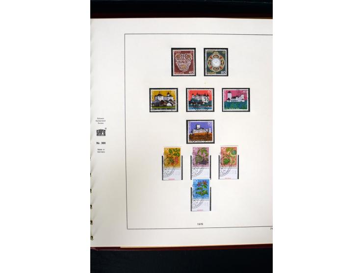 1850/1987, postfrische, ungebrauchte und gestempelte Sammlung mit gutebn Ausgaben, Porto, Dienst, Ämtern, Zusammendrucken und