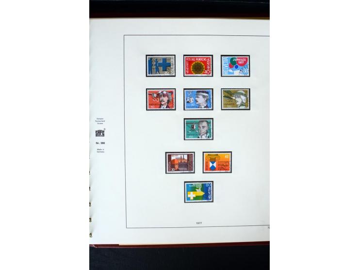 1850/1987, postfrische, ungebrauchte und gestempelte Sammlung mit gutebn Ausgaben, Porto, Dienst, Ämtern, Zusammendrucken und