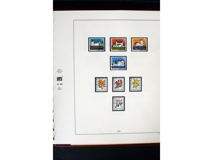 1850/1987, postfrische, ungebrauchte und gestempelte Sammlung mit gutebn Ausgaben, Porto, Dienst, Ämtern, Zusammendrucken und