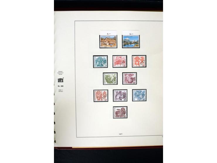 1850/1987, postfrische, ungebrauchte und gestempelte Sammlung mit gutebn Ausgaben, Porto, Dienst, Ämtern, Zusammendrucken und