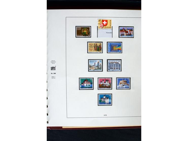 1850/1987, postfrische, ungebrauchte und gestempelte Sammlung mit gutebn Ausgaben, Porto, Dienst, Ämtern, Zusammendrucken und