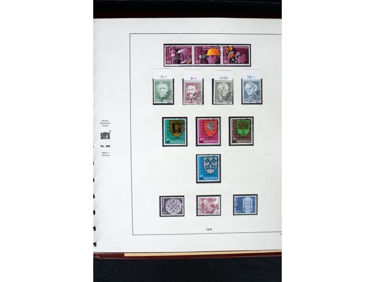 1850/1987, postfrische, ungebrauchte und gestempelte Sammlung mit gutebn Ausgaben, Porto, Dienst, Ämtern, Zusammendrucken und