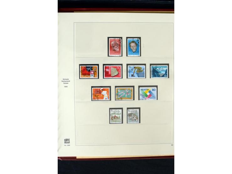 1850/1987, postfrische, ungebrauchte und gestempelte Sammlung mit gutebn Ausgaben, Porto, Dienst, Ämtern, Zusammendrucken und