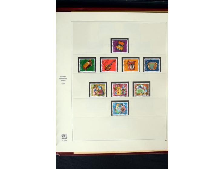 1850/1987, postfrische, ungebrauchte und gestempelte Sammlung mit gutebn Ausgaben, Porto, Dienst, Ämtern, Zusammendrucken und