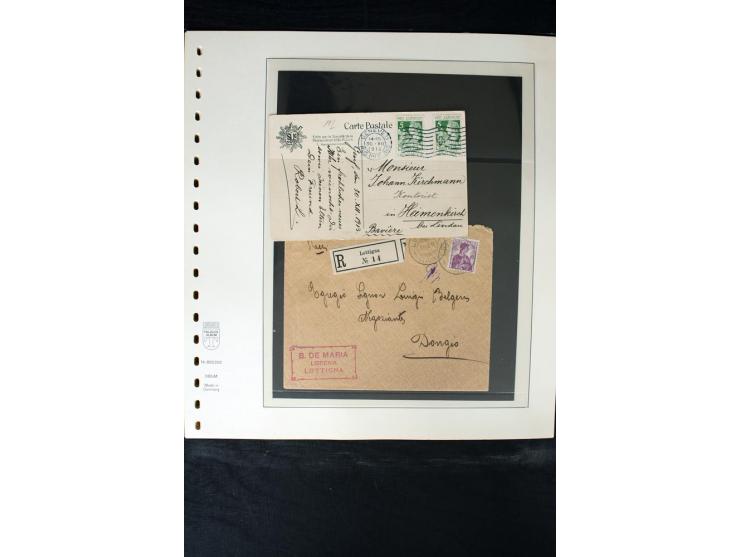 1850/1987, postfrische, ungebrauchte und gestempelte Sammlung mit gutebn Ausgaben, Porto, Dienst, Ämtern, Zusammendrucken und