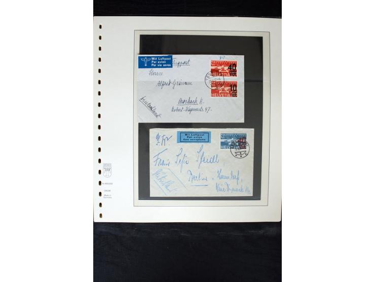 1850/1987, postfrische, ungebrauchte und gestempelte Sammlung mit gutebn Ausgaben, Porto, Dienst, Ämtern, Zusammendrucken und