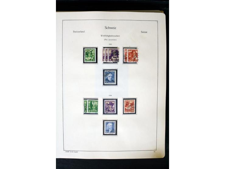 1850/1987, postfrische, ungebrauchte und gestempelte Sammlung mit gutebn Ausgaben, Porto, Dienst, Ämtern, Zusammendrucken und
