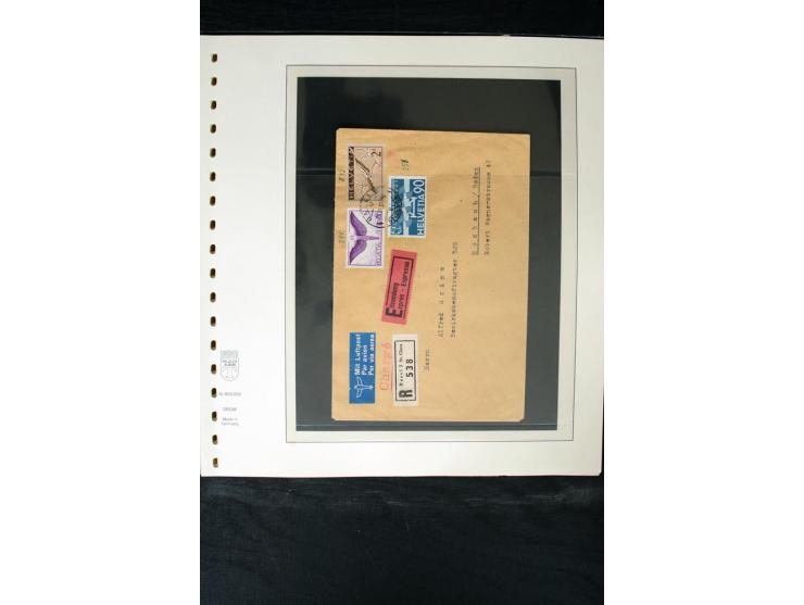 1850/1987, postfrische, ungebrauchte und gestempelte Sammlung mit gutebn Ausgaben, Porto, Dienst, Ämtern, Zusammendrucken und
