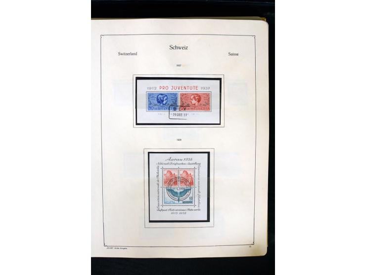 1850/1987, postfrische, ungebrauchte und gestempelte Sammlung mit gutebn Ausgaben, Porto, Dienst, Ämtern, Zusammendrucken und
