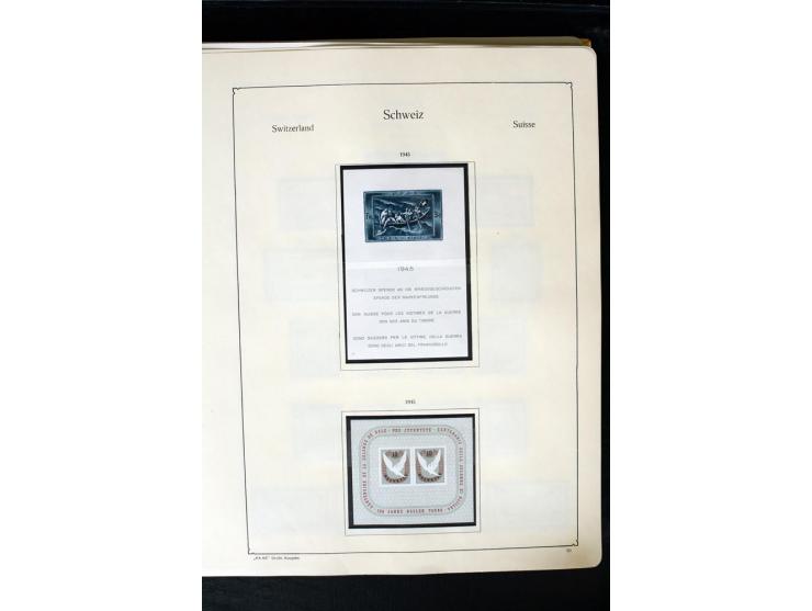1850/1987, postfrische, ungebrauchte und gestempelte Sammlung mit gutebn Ausgaben, Porto, Dienst, Ämtern, Zusammendrucken und
