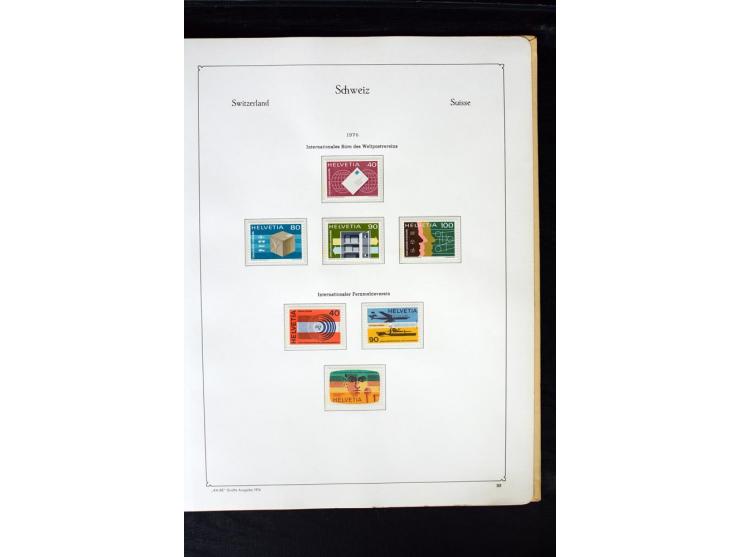 1850/1987, postfrische, ungebrauchte und gestempelte Sammlung mit gutebn Ausgaben, Porto, Dienst, Ämtern, Zusammendrucken und