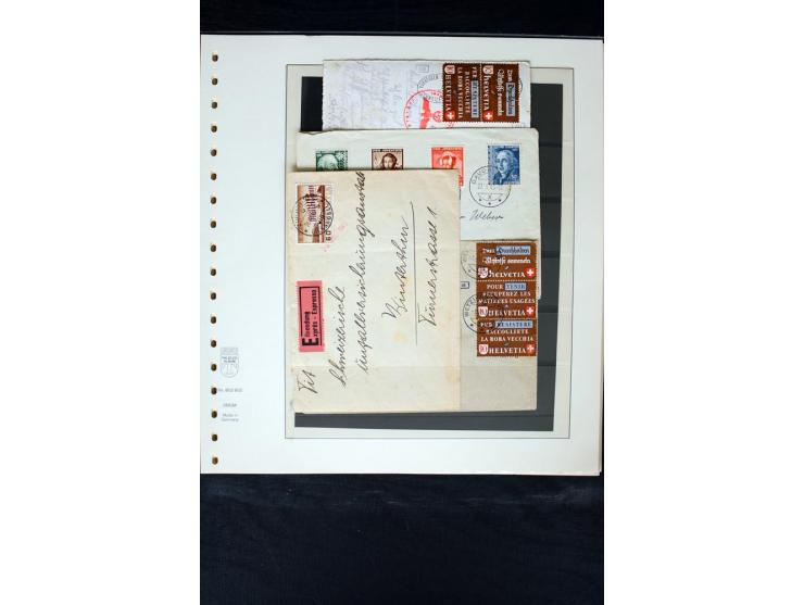 1850/1987, postfrische, ungebrauchte und gestempelte Sammlung mit gutebn Ausgaben, Porto, Dienst, Ämtern, Zusammendrucken und