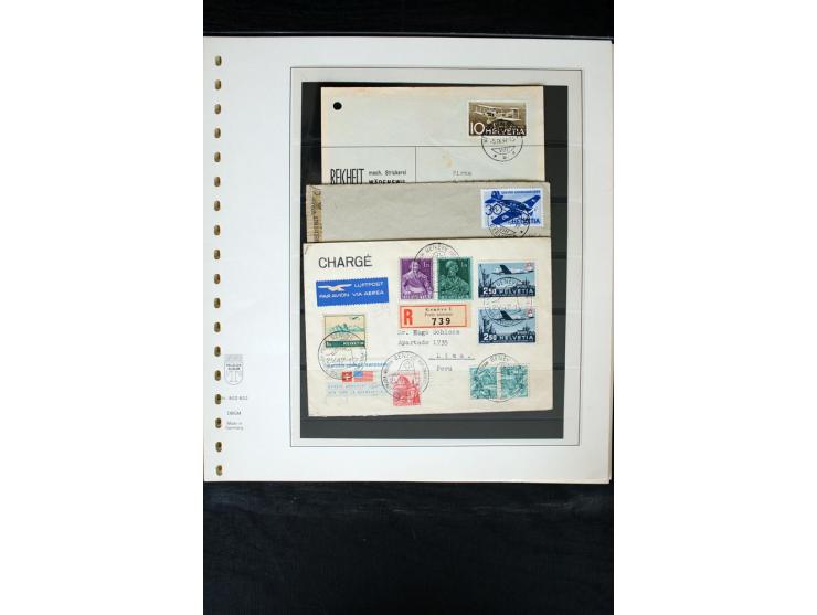 1850/1987, postfrische, ungebrauchte und gestempelte Sammlung mit gutebn Ausgaben, Porto, Dienst, Ämtern, Zusammendrucken und