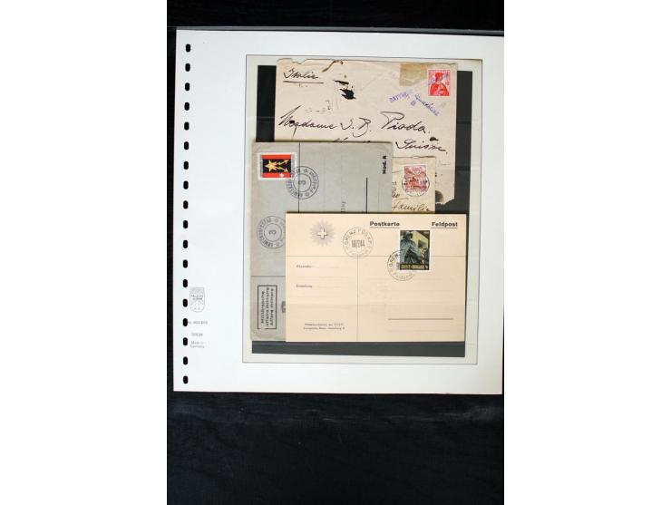 1850/1987, postfrische, ungebrauchte und gestempelte Sammlung mit gutebn Ausgaben, Porto, Dienst, Ämtern, Zusammendrucken und