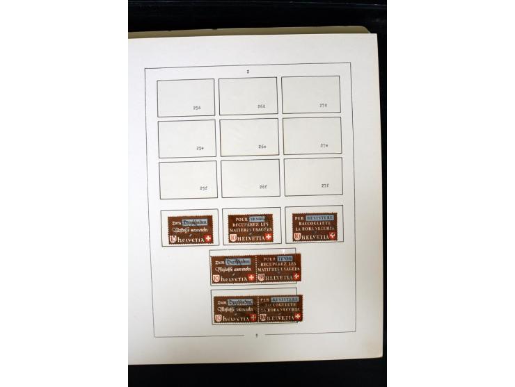 1850/1987, postfrische, ungebrauchte und gestempelte Sammlung mit gutebn Ausgaben, Porto, Dienst, Ämtern, Zusammendrucken und