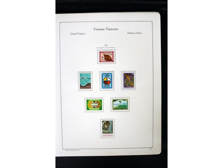 1850/1987, postfrische, ungebrauchte und gestempelte Sammlung mit gutebn Ausgaben, Porto, Dienst, Ämtern, Zusammendrucken und