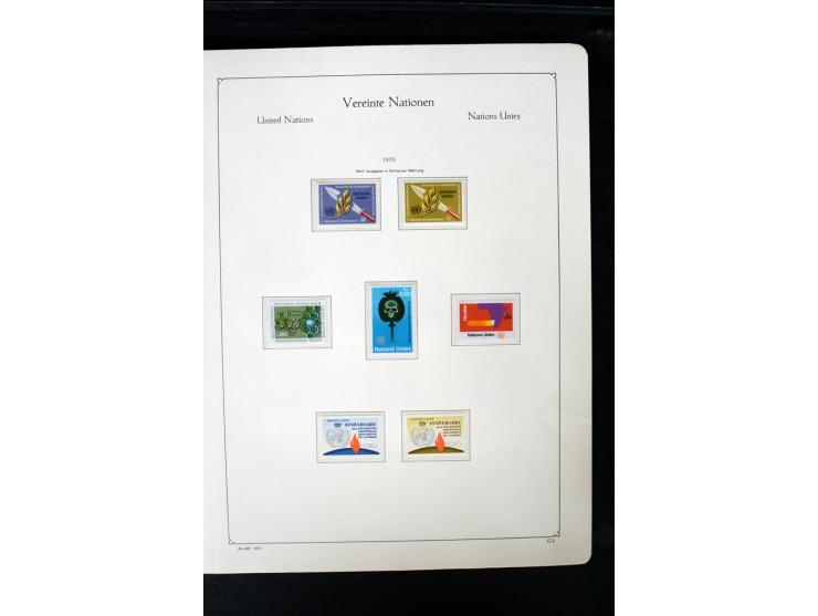 1850/1987, postfrische, ungebrauchte und gestempelte Sammlung mit gutebn Ausgaben, Porto, Dienst, Ämtern, Zusammendrucken und