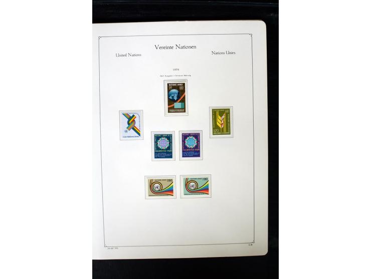 1850/1987, postfrische, ungebrauchte und gestempelte Sammlung mit gutebn Ausgaben, Porto, Dienst, Ämtern, Zusammendrucken und