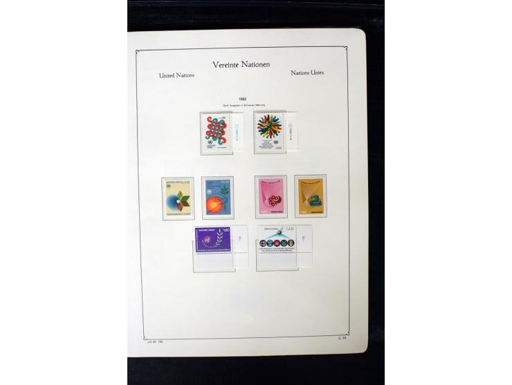 1850/1987, postfrische, ungebrauchte und gestempelte Sammlung mit gutebn Ausgaben, Porto, Dienst, Ämtern, Zusammendrucken und