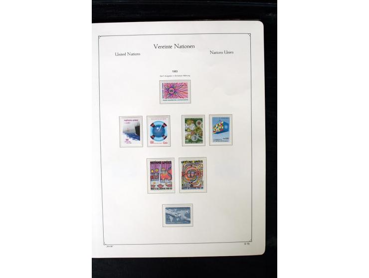 1850/1987, postfrische, ungebrauchte und gestempelte Sammlung mit gutebn Ausgaben, Porto, Dienst, Ämtern, Zusammendrucken und