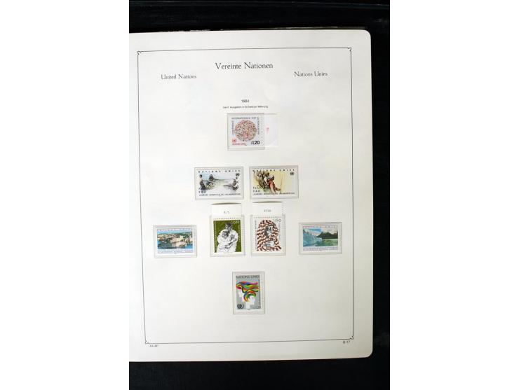 1850/1987, postfrische, ungebrauchte und gestempelte Sammlung mit gutebn Ausgaben, Porto, Dienst, Ämtern, Zusammendrucken und