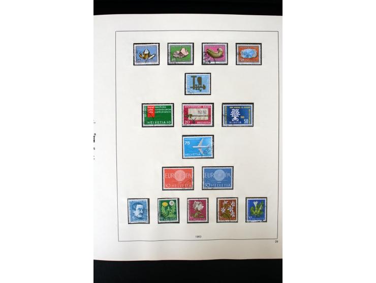 1850/1987, postfrische, ungebrauchte und gestempelte Sammlung mit gutebn Ausgaben, Porto, Dienst, Ämtern, Zusammendrucken und