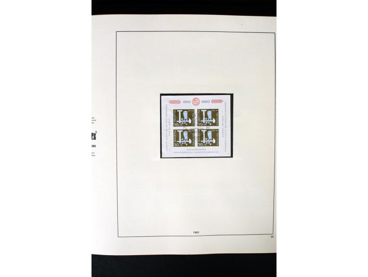 1850/1987, postfrische, ungebrauchte und gestempelte Sammlung mit gutebn Ausgaben, Porto, Dienst, Ämtern, Zusammendrucken und