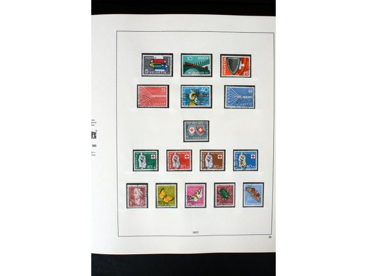 1850/1987, postfrische, ungebrauchte und gestempelte Sammlung mit gutebn Ausgaben, Porto, Dienst, Ämtern, Zusammendrucken und