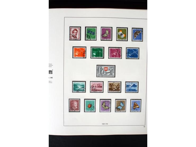 1850/1987, postfrische, ungebrauchte und gestempelte Sammlung mit gutebn Ausgaben, Porto, Dienst, Ämtern, Zusammendrucken und