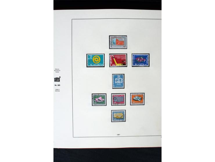 1850/1987, postfrische, ungebrauchte und gestempelte Sammlung mit gutebn Ausgaben, Porto, Dienst, Ämtern, Zusammendrucken und
