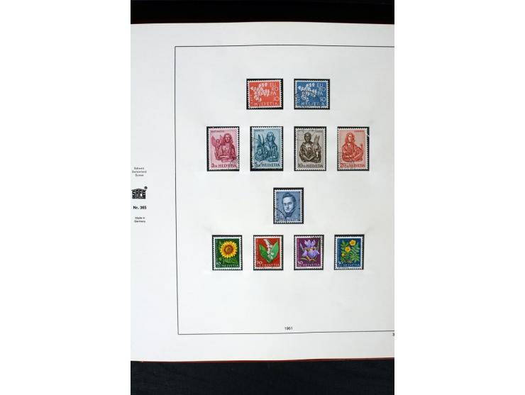 1850/1987, postfrische, ungebrauchte und gestempelte Sammlung mit gutebn Ausgaben, Porto, Dienst, Ämtern, Zusammendrucken und