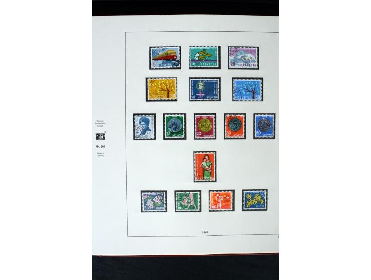 1850/1987, postfrische, ungebrauchte und gestempelte Sammlung mit gutebn Ausgaben, Porto, Dienst, Ämtern, Zusammendrucken und