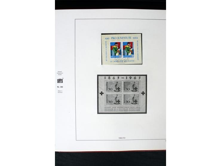 1850/1987, postfrische, ungebrauchte und gestempelte Sammlung mit gutebn Ausgaben, Porto, Dienst, Ämtern, Zusammendrucken und