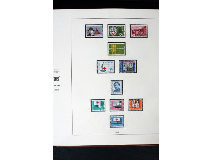 1850/1987, postfrische, ungebrauchte und gestempelte Sammlung mit gutebn Ausgaben, Porto, Dienst, Ämtern, Zusammendrucken und