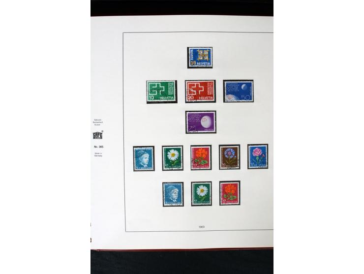 1850/1987, postfrische, ungebrauchte und gestempelte Sammlung mit gutebn Ausgaben, Porto, Dienst, Ämtern, Zusammendrucken und