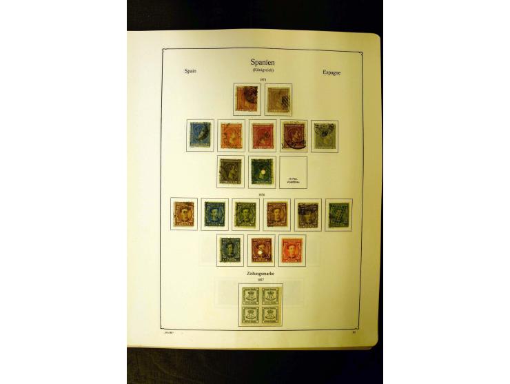 1850/1967, anfangs gestempelte, späte zunehmend ungebrauchte Sammlung mit etlichen besseren Werten, dabei u.a. Mi.-Nr. 2-5, 7