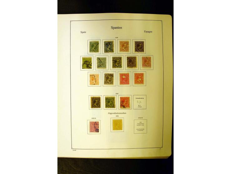 1850/1967, anfangs gestempelte, späte zunehmend ungebrauchte Sammlung mit etlichen besseren Werten, dabei u.a. Mi.-Nr. 2-5, 7