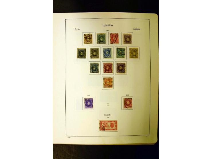 1850/1967, anfangs gestempelte, späte zunehmend ungebrauchte Sammlung mit etlichen besseren Werten, dabei u.a. Mi.-Nr. 2-5, 7