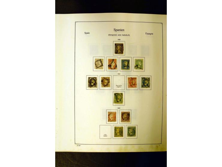 1850/1967, anfangs gestempelte, späte zunehmend ungebrauchte Sammlung mit etlichen besseren Werten, dabei u.a. Mi.-Nr. 2-5, 7