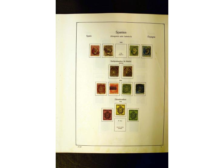 1850/1967, anfangs gestempelte, späte zunehmend ungebrauchte Sammlung mit etlichen besseren Werten, dabei u.a. Mi.-Nr. 2-5, 7