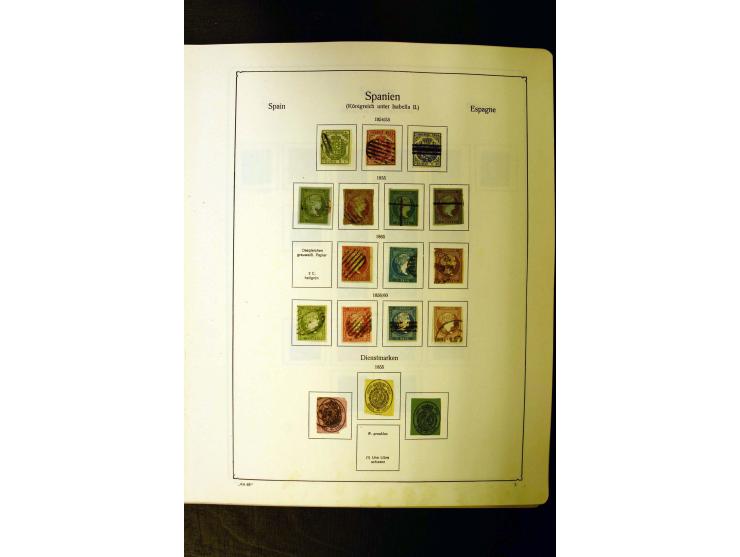 1850/1967, anfangs gestempelte, späte zunehmend ungebrauchte Sammlung mit etlichen besseren Werten, dabei u.a. Mi.-Nr. 2-5, 7