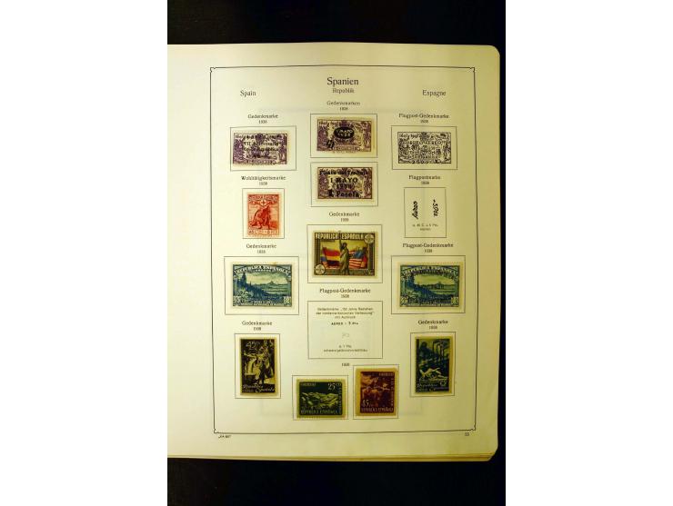 1850/1967, anfangs gestempelte, späte zunehmend ungebrauchte Sammlung mit etlichen besseren Werten, dabei u.a. Mi.-Nr. 2-5, 7