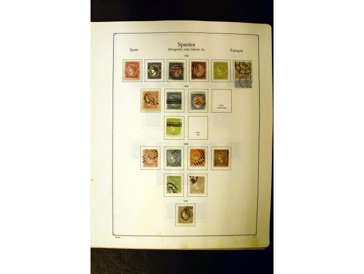 1850/1967, anfangs gestempelte, späte zunehmend ungebrauchte Sammlung mit etlichen besseren Werten, dabei u.a. Mi.-Nr. 2-5, 7
