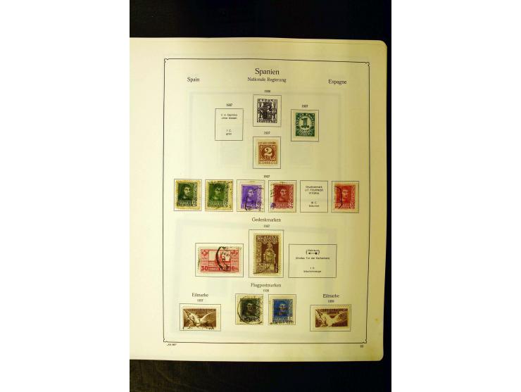 1850/1967, anfangs gestempelte, späte zunehmend ungebrauchte Sammlung mit etlichen besseren Werten, dabei u.a. Mi.-Nr. 2-5, 7