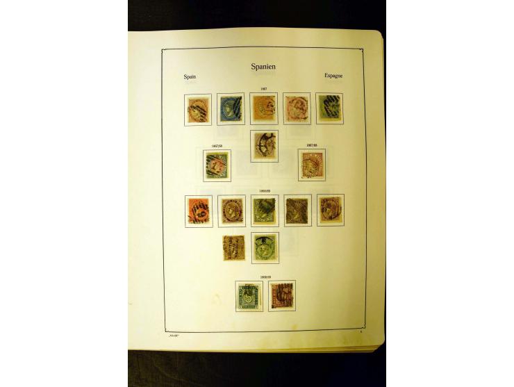 1850/1967, anfangs gestempelte, späte zunehmend ungebrauchte Sammlung mit etlichen besseren Werten, dabei u.a. Mi.-Nr. 2-5, 7