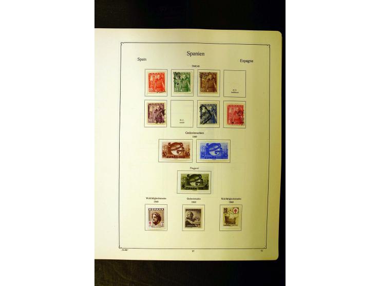 1850/1967, anfangs gestempelte, späte zunehmend ungebrauchte Sammlung mit etlichen besseren Werten, dabei u.a. Mi.-Nr. 2-5, 7