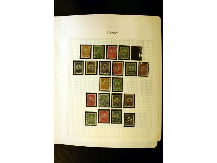 1863/1958, postfrische, ungebrauchte und gestempelte Sammlung mit u.a. Mi.-Nr. 229-45, 799-806, 913-34, 985-99, Porto, Zwangs