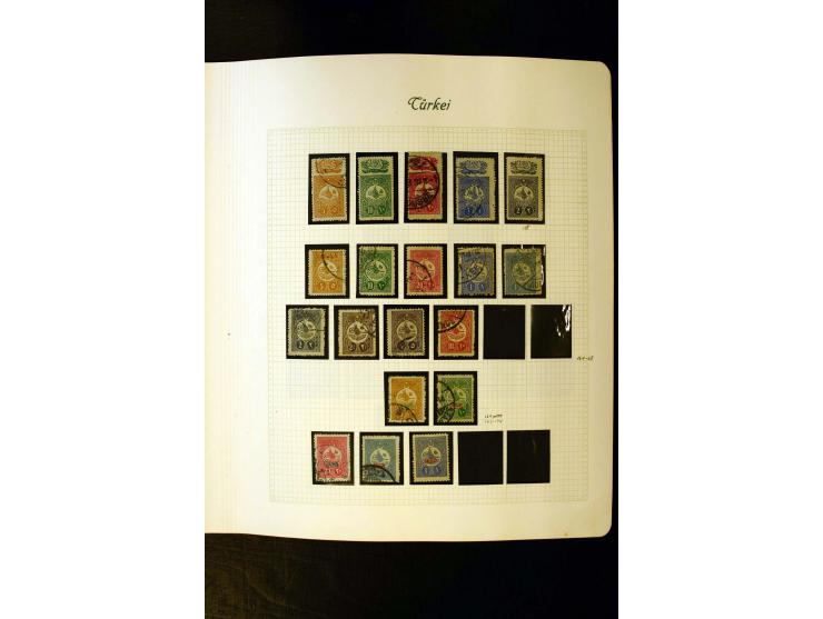 1863/1958, postfrische, ungebrauchte und gestempelte Sammlung mit u.a. Mi.-Nr. 229-45, 799-806, 913-34, 985-99, Porto, Zwangs